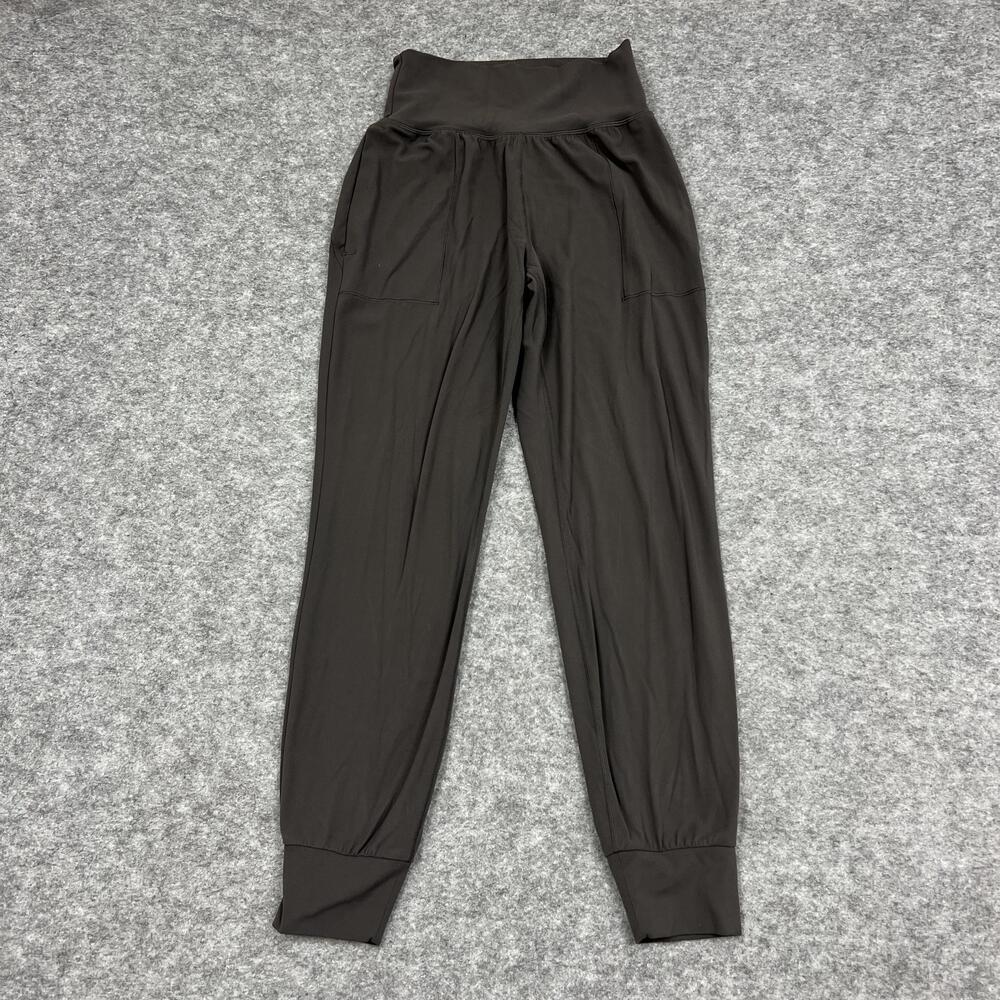 Athleta Pants Womens XS Gray Salutation Jogger Pull On Pockets Activewear Yoga